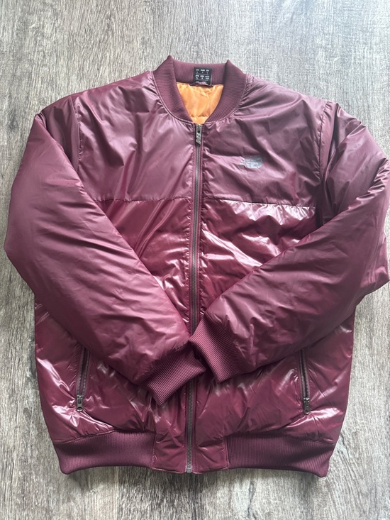 New Balance | Jackets & Coats | New Balance Mens Maroon Bomber Jacket ...